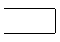 Straight Edge Radius